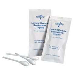 Lemon Flavored Glycerin Swabsticks