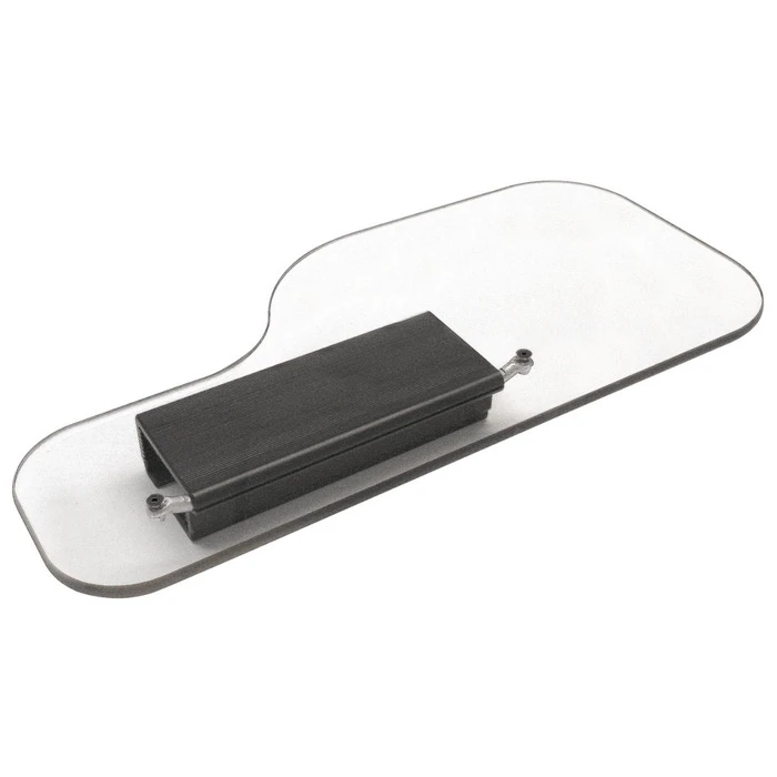 Clear Flip-Away Trimline Half Tray Without Rim 3 Clear Flip-Away Trimline Half Tray Without Rim