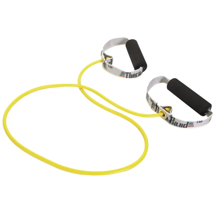 THERABAND Tube With Soft Handles 3 THERABAND Tube With Soft Handles