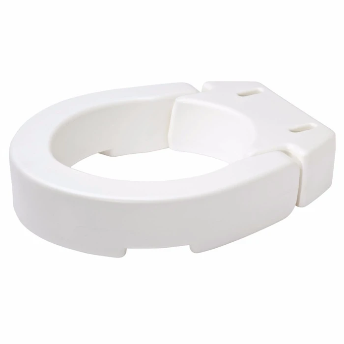 Carex Hinged Raised Toilet Riser 3 Carex Hinged Raised Toilet Riser