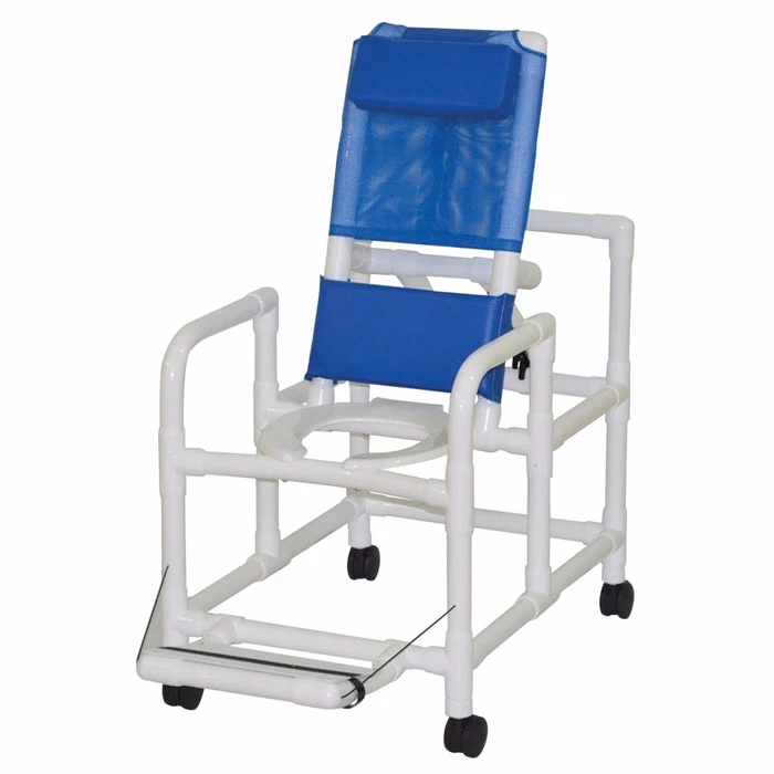 Echo Line Reclining Shower/Commode Chair 3 Echo Line Reclining Shower/Commode Chair