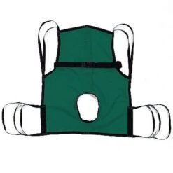 One-Piece Commode Sling With Positioning Strap