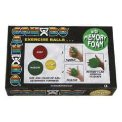 CanDo Memory Foam Ball Exerciser