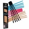 Kinesio Fan Cuts - 3 Beige, 3 Blue, 3 Red, 3 Black -Medical Rehabilitation Products kinesio fan cuts