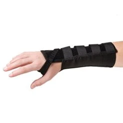 Rolyan AlignRite Wrist Support Without Wrist Strap - Black