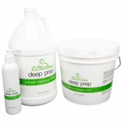 Deep Prep Refresh Massage Lotion & Cream